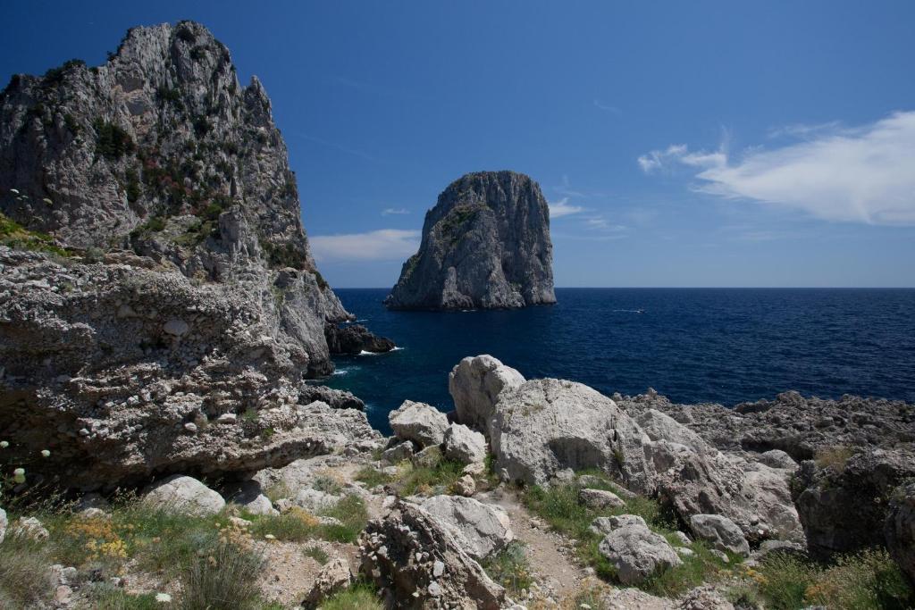 Le Ginestre Di Capri Bb & Holiday House 阿纳卡普里 外观 照片